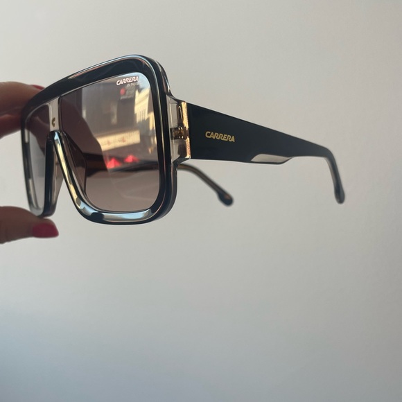 Carrera Eyewear 60mm Polarized Rectangular Sunglasses brand new never worn - Picture 3 of 5